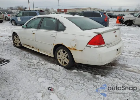 2012 Chevrolet Impala Lt из США, поврежденный, VIN 2G1WB5E31C1198089